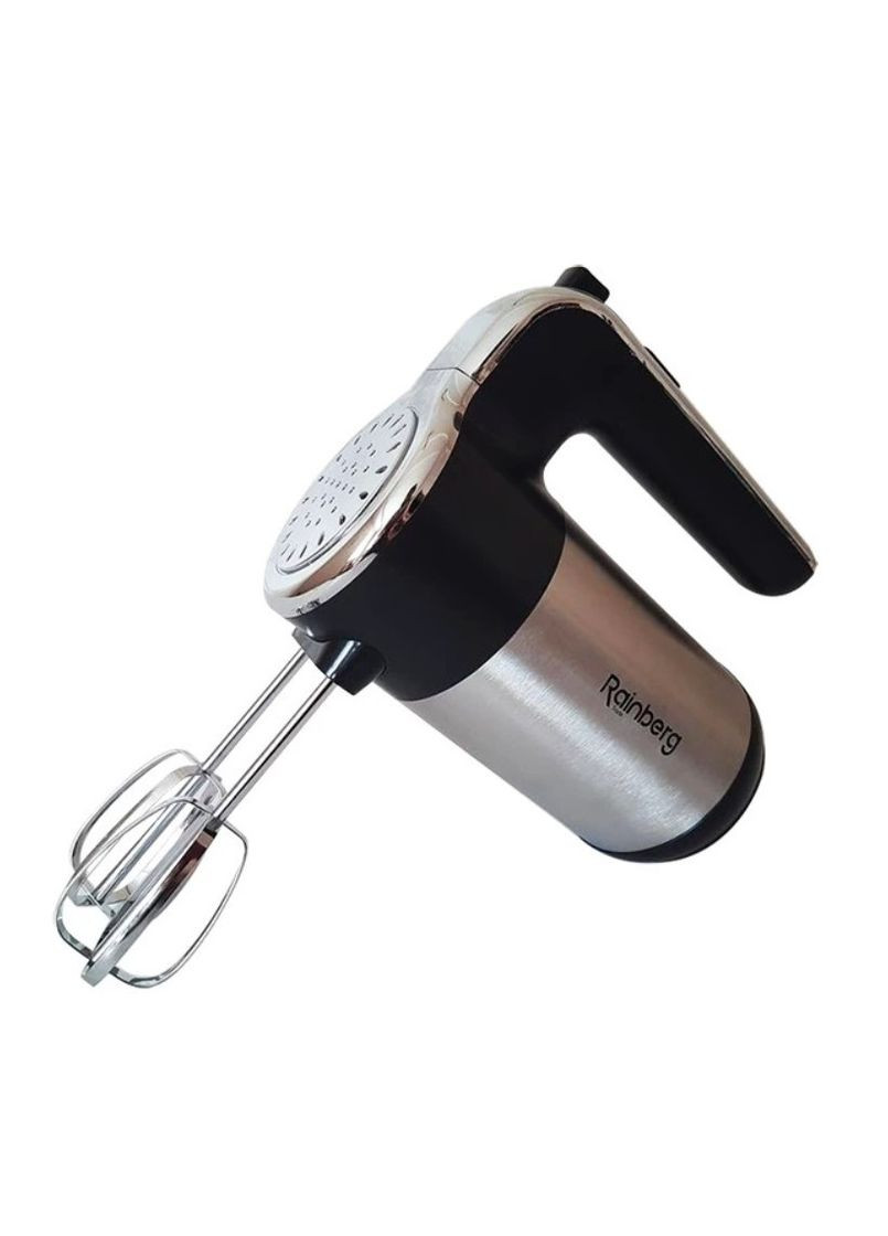 Занурювальний ручний міксер RB-1012 600 Вт з насадкою для тесту 5 швидкостей Rainberg (350349704)