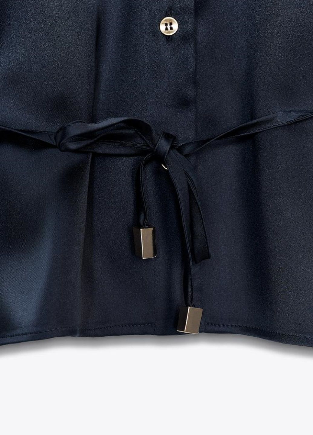 Темно-синя блуза Zara