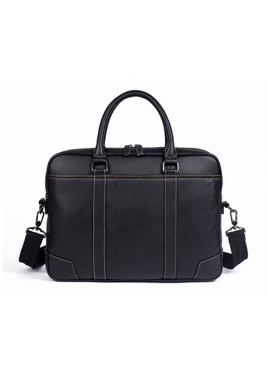 Чоловіча шкіряна сумка 42х7х29 см John McDee (315874431)