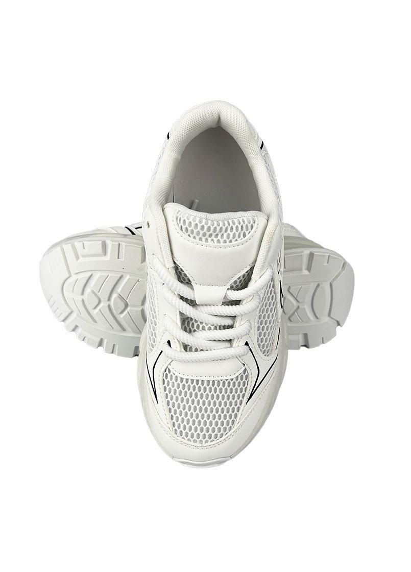 Кроссовки женские комбинированные белые 40134-2 No Brand белые (324561071)