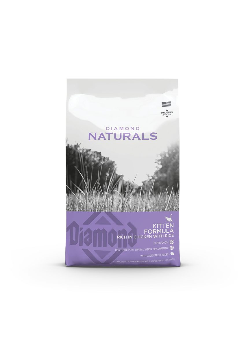 Сухий корм для кошенят Kitten Chicken&Rice з куркою та рисом 1 кг dn10094-HT27 Diamond Naturals (352066120)