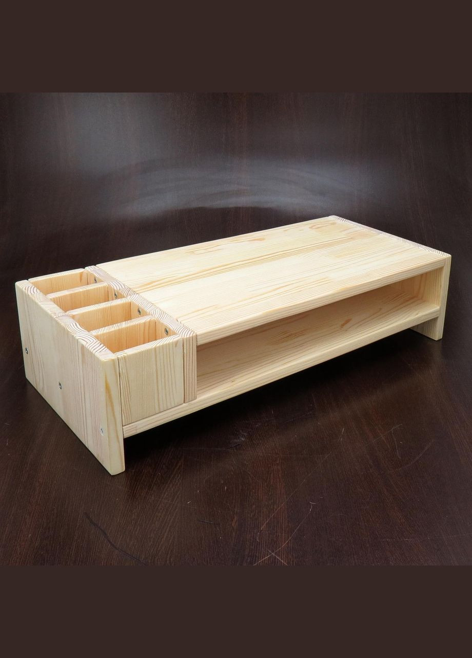 Підставка для монітора з дерева Амран бланже (ПДМ-000801) No Brand (328414817)