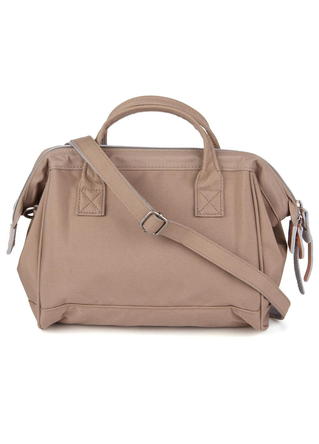 Жіноча сумка 6л водостійкий текстиль через плече з ручками (кросбоді) 26 x 12 x 21 см 9116 - 02 капучино Himawari (317565494)