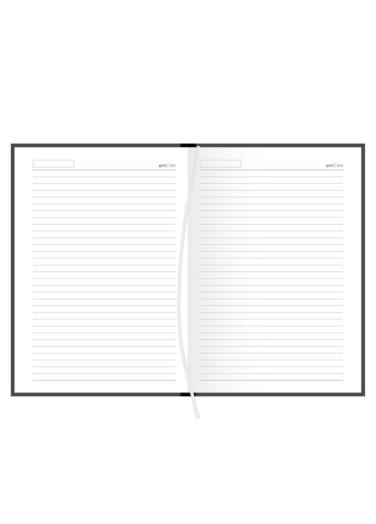 Дневник недатированный А5, 128 листов, линия, обложка искусственная кожа, бордовый Фабрика Поліграфіст (281999720)