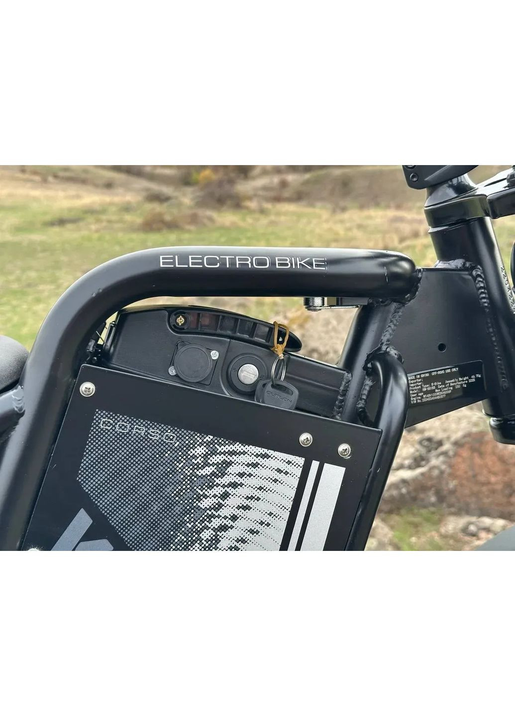 Електрофетбайк "Corso" модель "Komodo", 1000 Вт / 48 В 18 А·год Li-ion / колеса 20″×4.0 / до 50 км/год / запас ходу до 60 км Crosser (370203139)