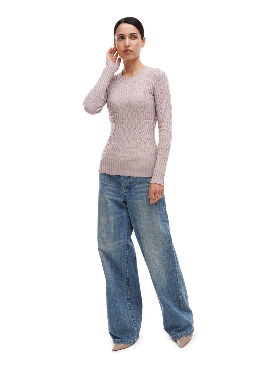 Бежевый демисезонный джемпер js984 Sewel