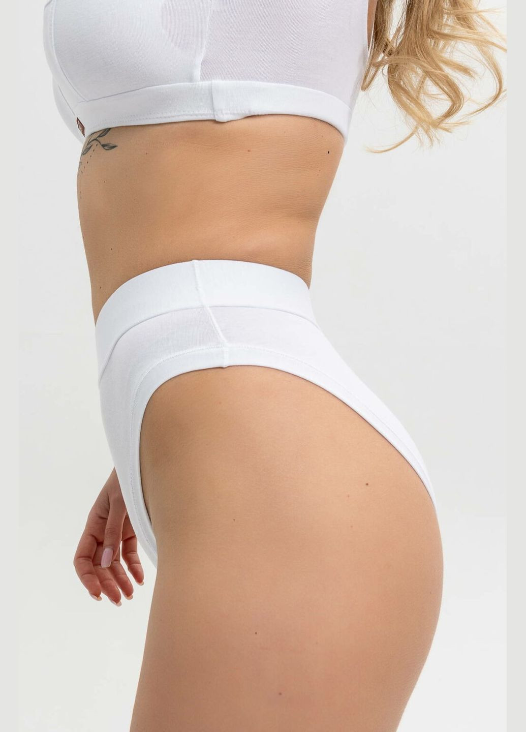 Хлопковые слипы с высокой посадкой TOTALFIT (329890553)