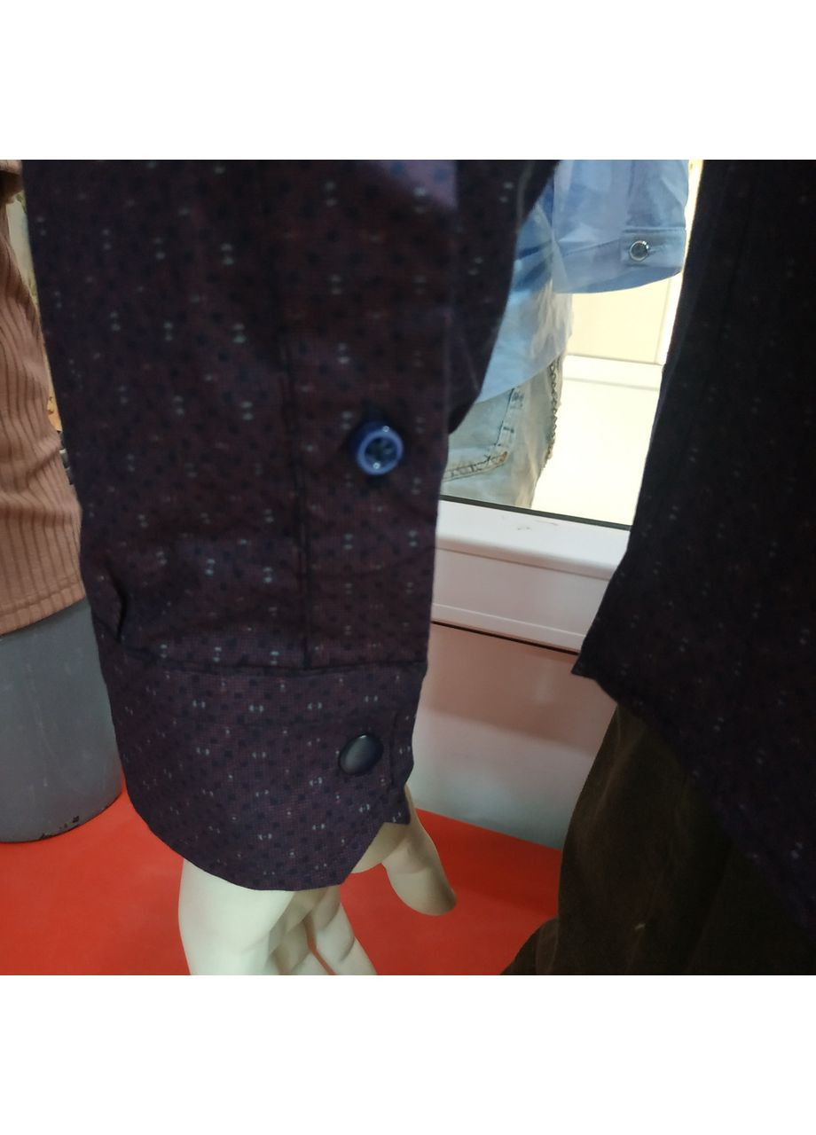 Бордовая рубашка Fly Boys