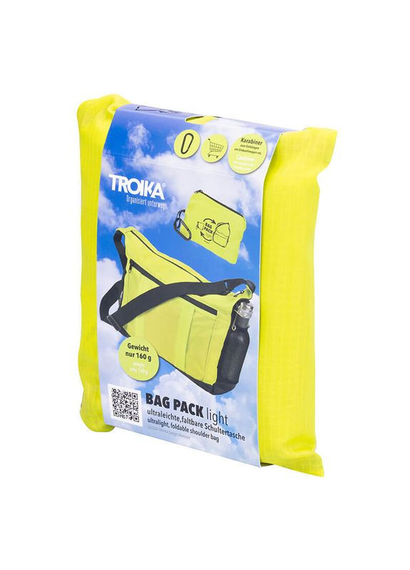 Сумка складная BAG PACK 18 л зеленая (RUC40/GR) Troika (322200474)