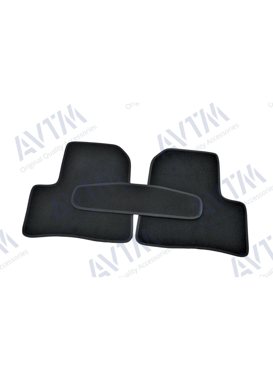 Ворсовые коврики в салон для Пежо / Peugeot (1998-2005) 5шт Beltex 206 (360617171)