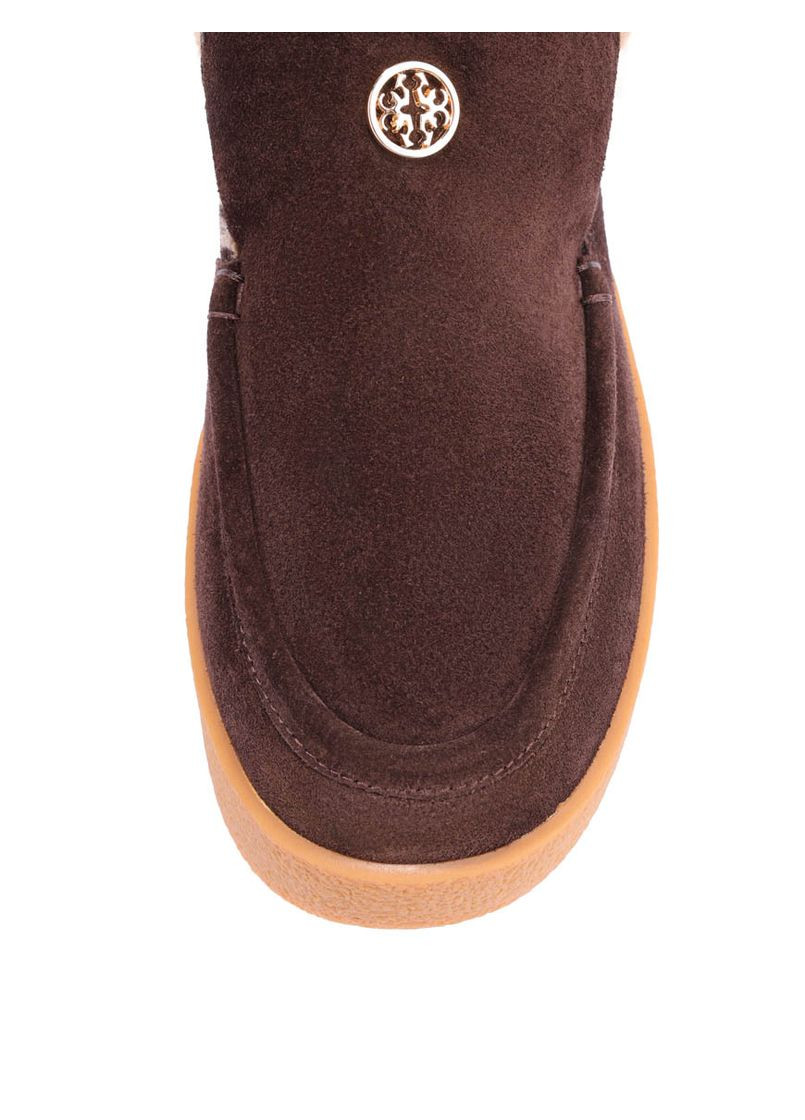 Жіночі Черевики 233D-301-2 Коричневий Велюр MIRATON (368753928)