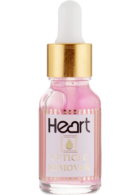 Гель кислотний для видалення кутикул Cuticle Remover, рожевий 30 мл Heart (352171261)