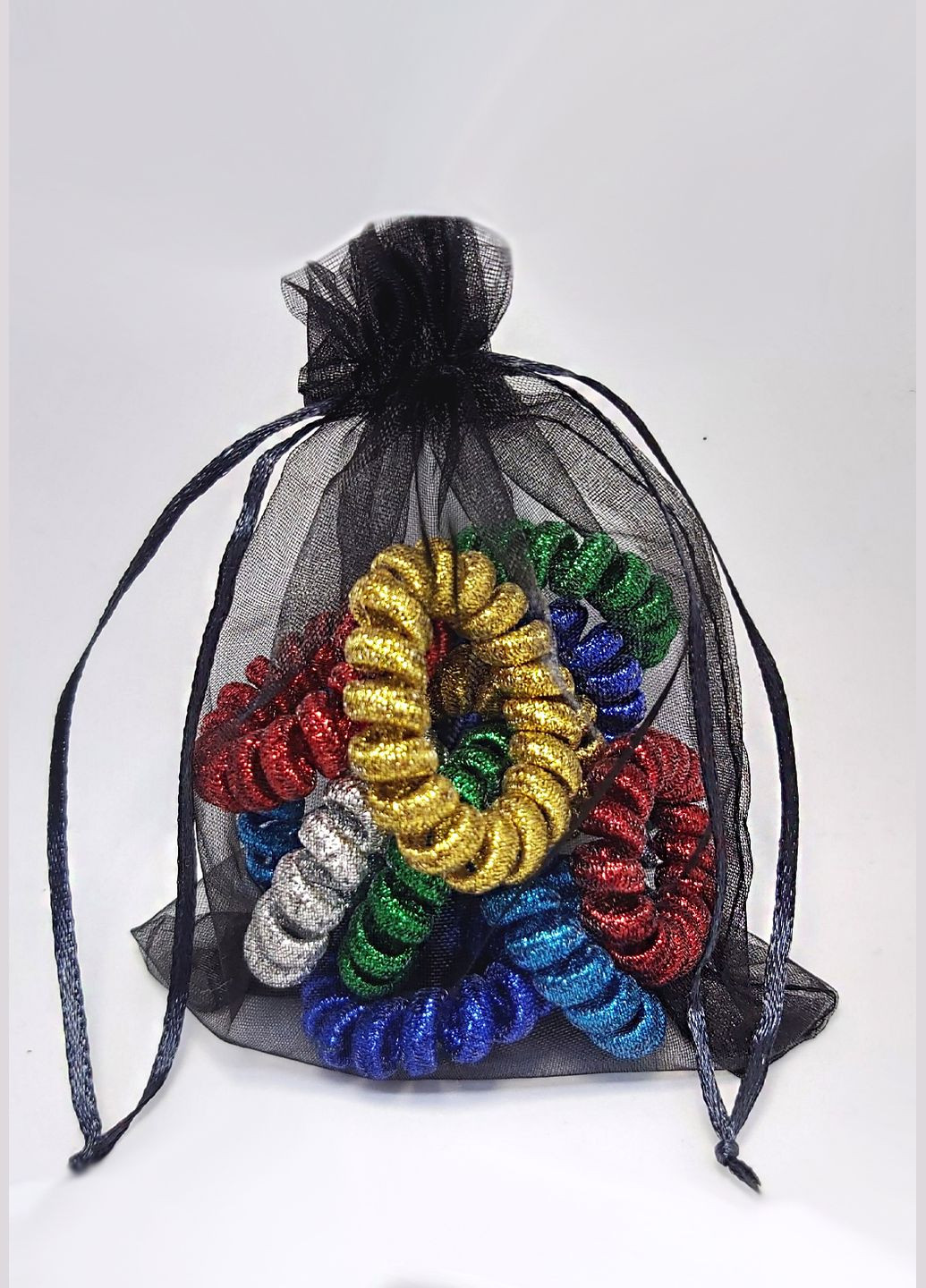 Набір гумок для волосся "Пружинки", 12шт Анна Ясеницька (301941573)