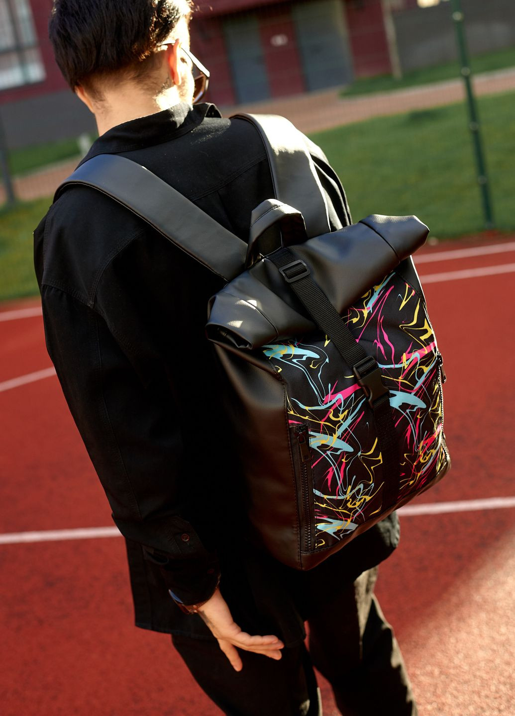 Чоловічий рюкзак ролл RollTop Sambag (324801498)