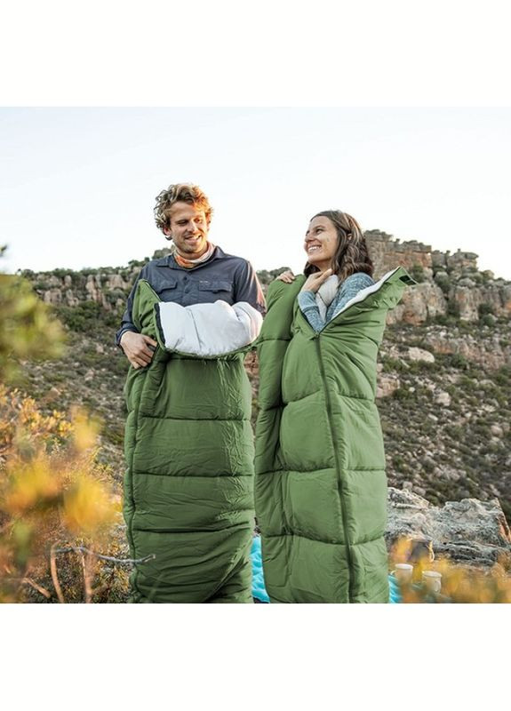 Спальный мешок F150 NH22MSD05, правый зеленый Naturehike (353503910)