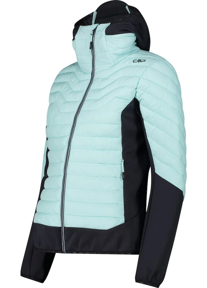 Комбінована демісезонна куртка спорт. jacket hybrid fix hood nylon 34z2486-e309 CMP