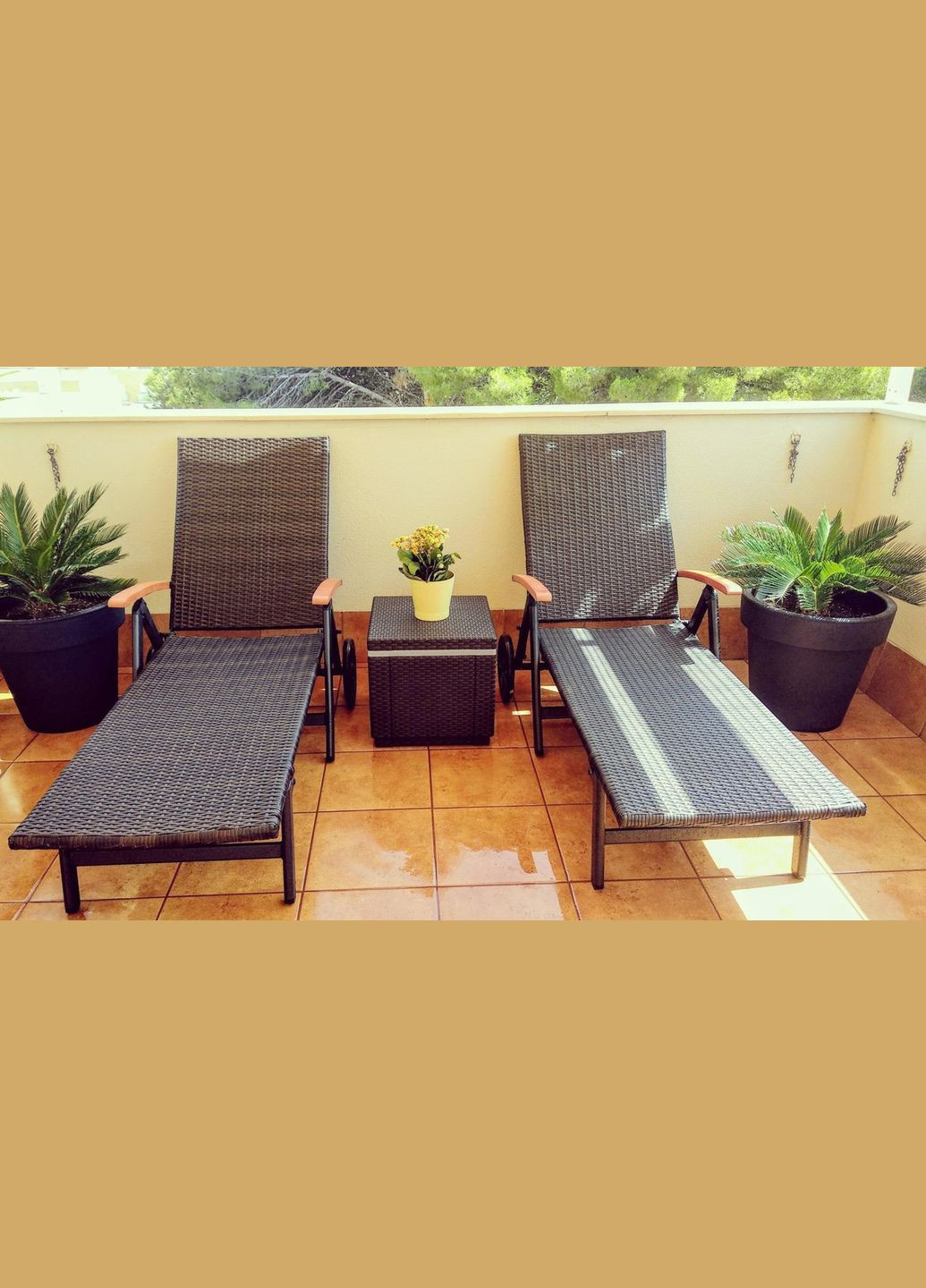 Стол-сундук с термоизоляцией Ice Cube, Allibert (329407609)