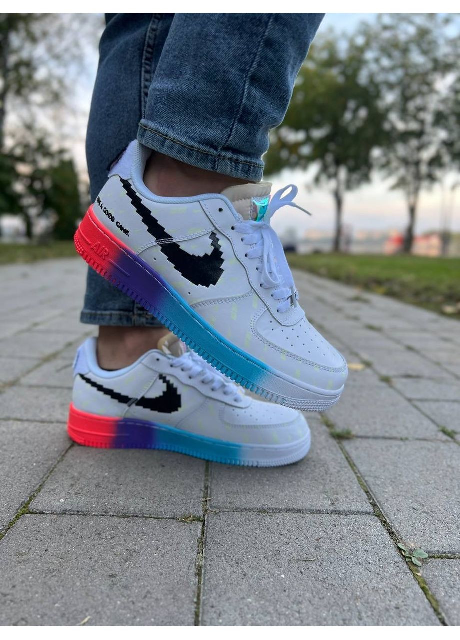 КРОСІВКИ ЖІНОЧІ NIKE AIR FORCE HAVE A GOOD GAME НАЙК АІР ФОРС 1 ПРЕМІУМ No Brand комбіновані демісезони (367168419)