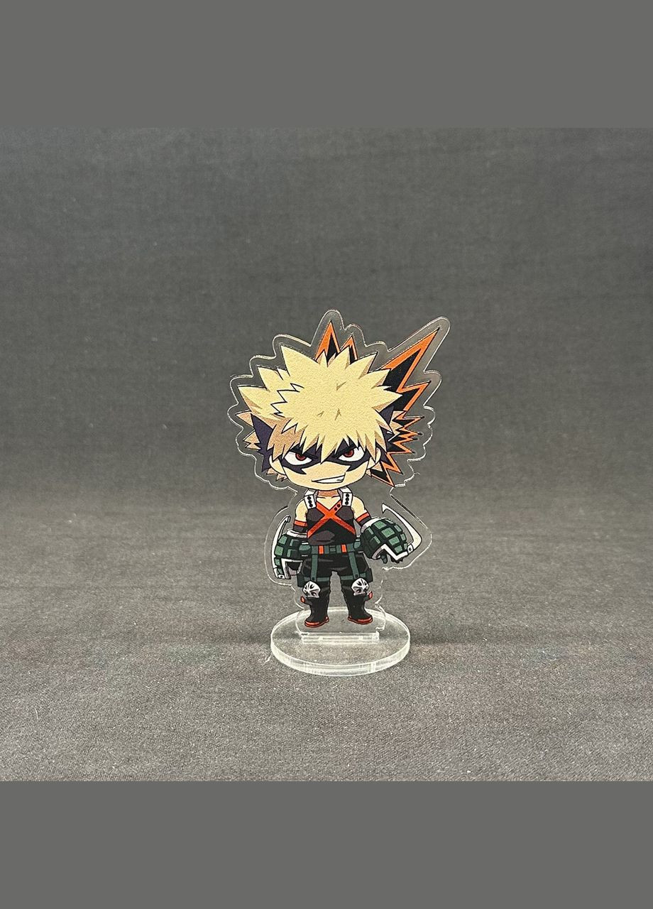 Акриловая коллекционная фигурка Chibi Моя геройская академия Кацуки Бакуго 10 см No Brand (339619652)