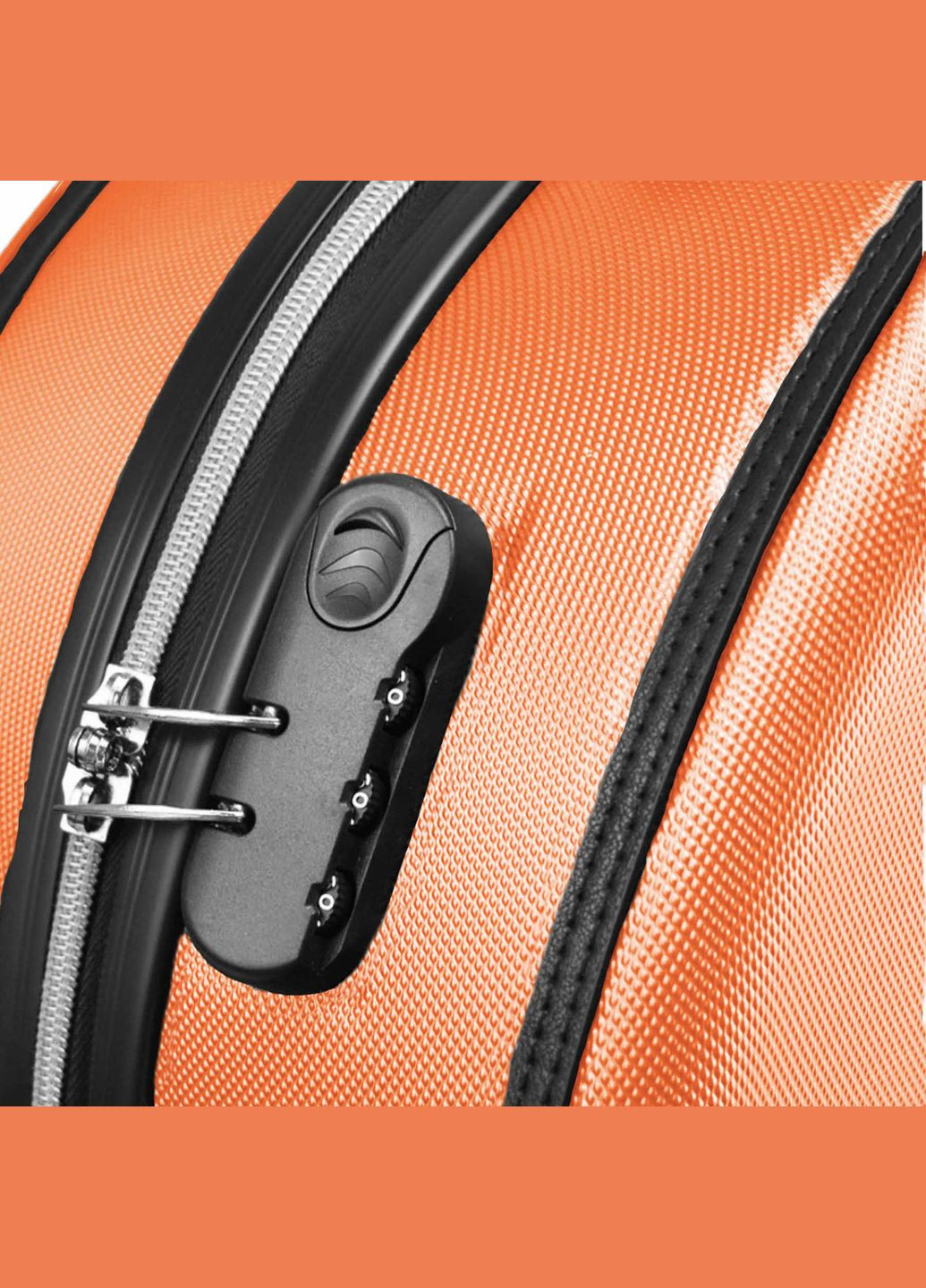 Чемодан 20" (S) Orange/Black (T5675-2) Semi Line (315937104)