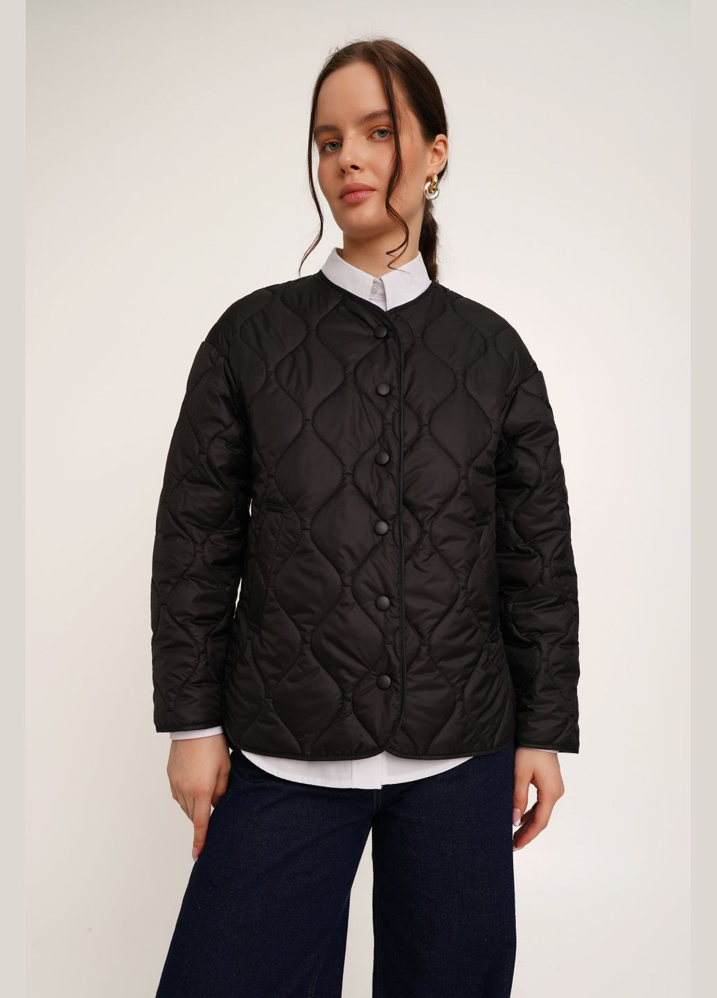 Куртка однотонна жіноча WBC02359 shop (2000990401656) LAWA (315978794}