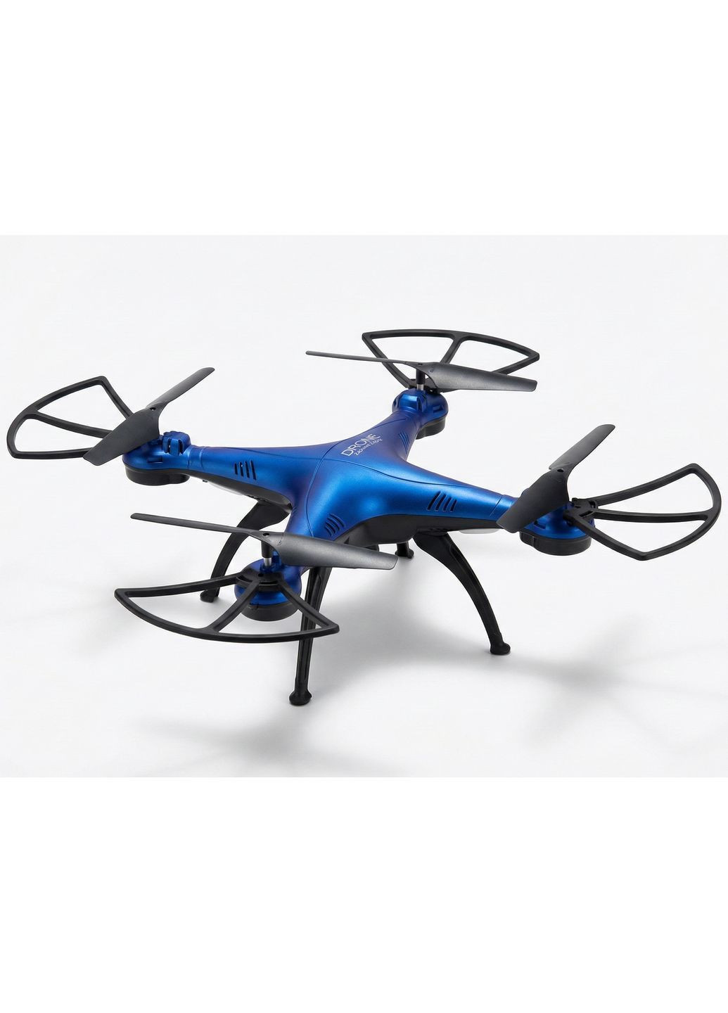 Квадрокоптер на радиоуправлении дрон 1 Million Drone c LED подсветкой Синий (2104618860) No Brand (370606361)