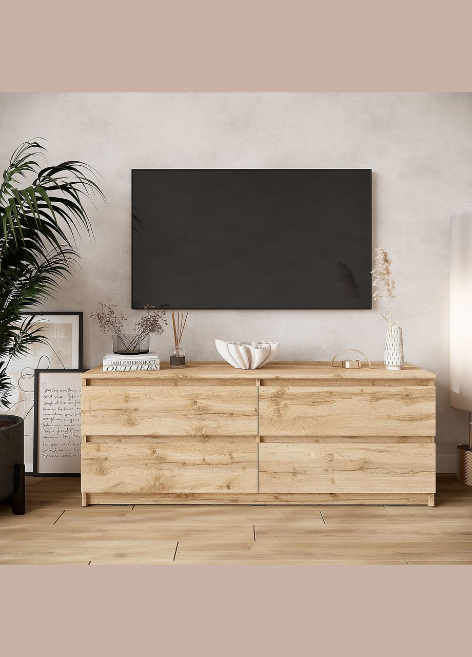 Тумба под телевизор ТВ/ТВ 4 ящика T-223 MORELI (335423576)