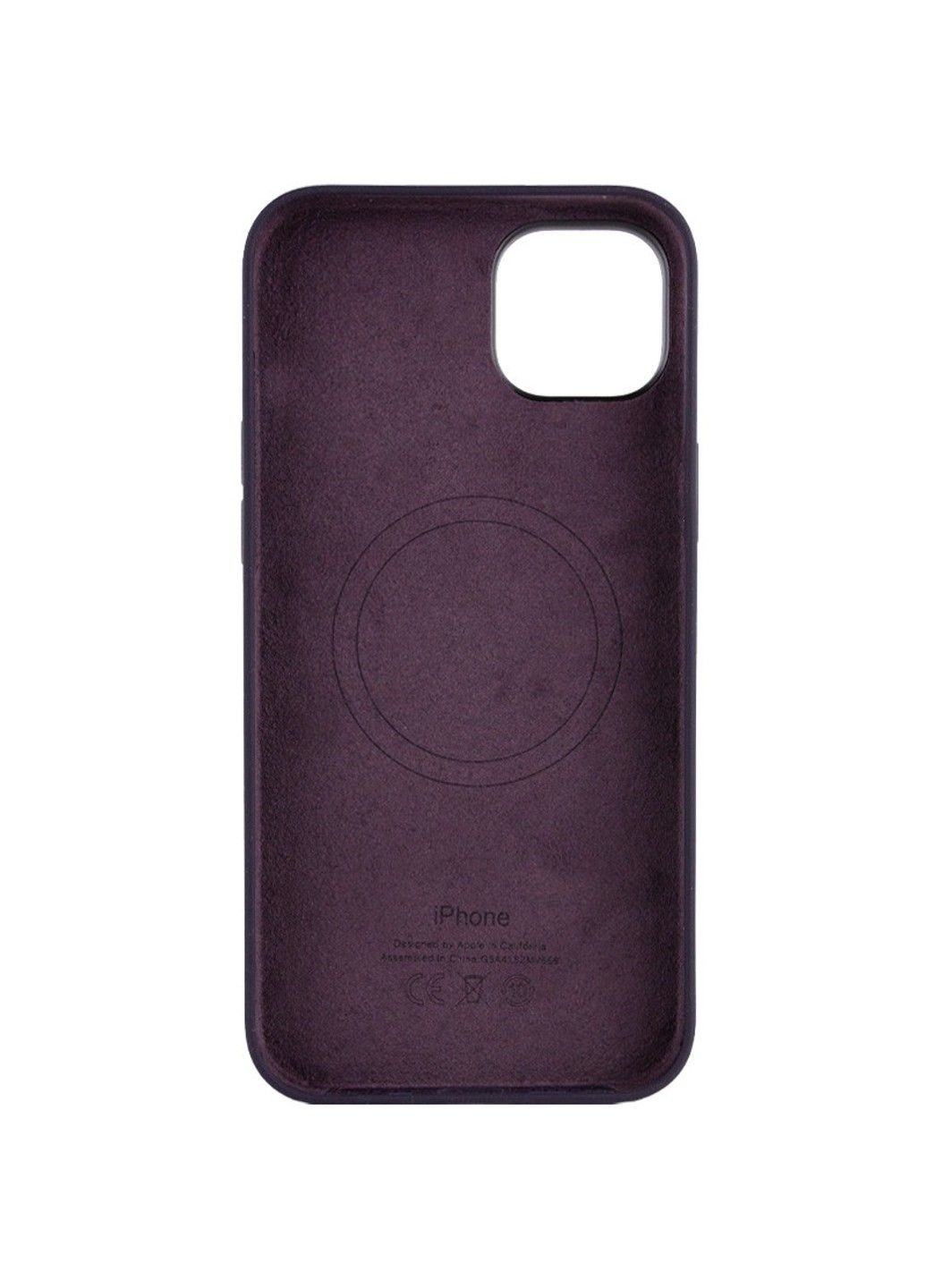 Чохол Silicone case (AAA) full with Magsafe для Apple iPhone 14 Plus (6.7") Epik (292005547)