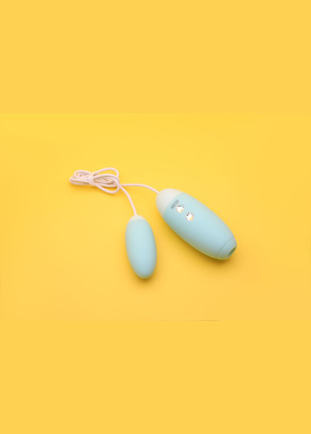 Вакуумний стимулятор з віброяйцем 2-в-1 KISTOY Miss VV Cyan KissToy (369946277)