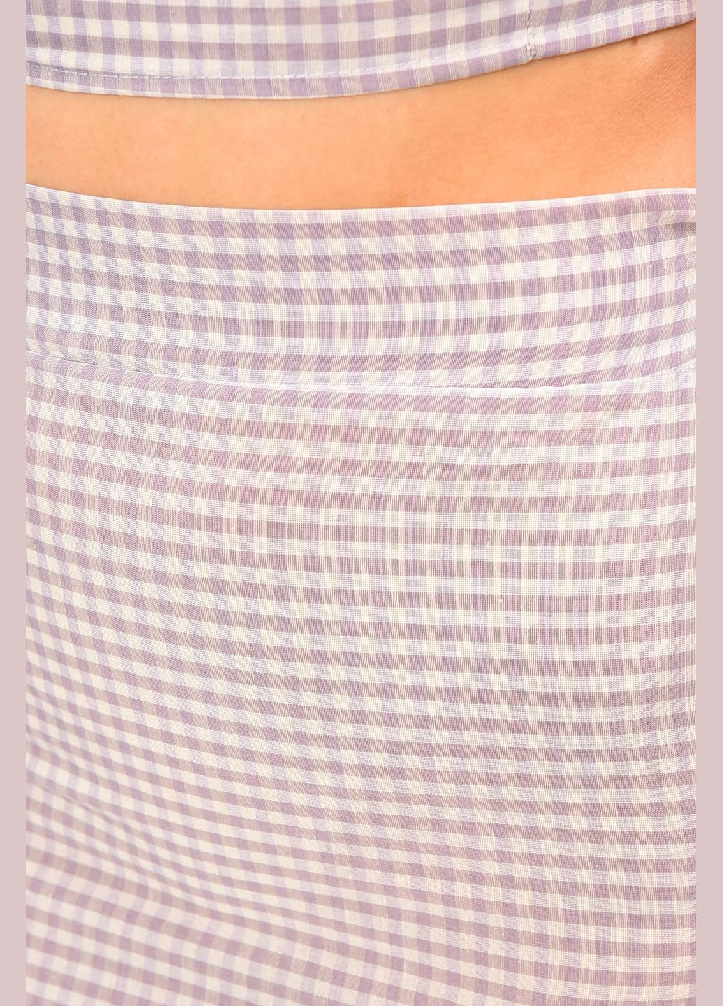 Костюм женский светло-сиреневого цвета с принтом Let's Shop (334100606)