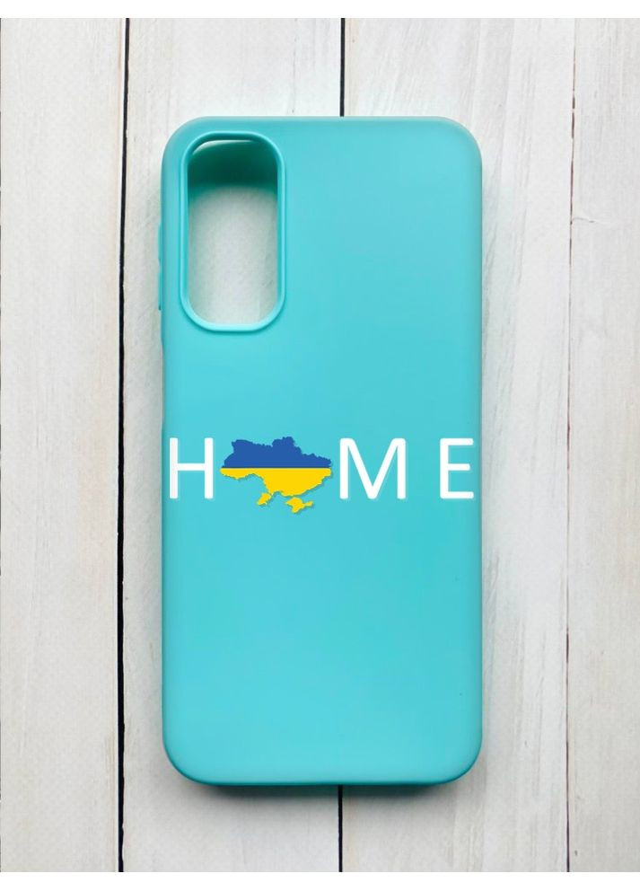 Матовий чохол на Samsung Galaxy A24 Бірюзовий:: Дім Україна (принт 73) Creative (360673897)