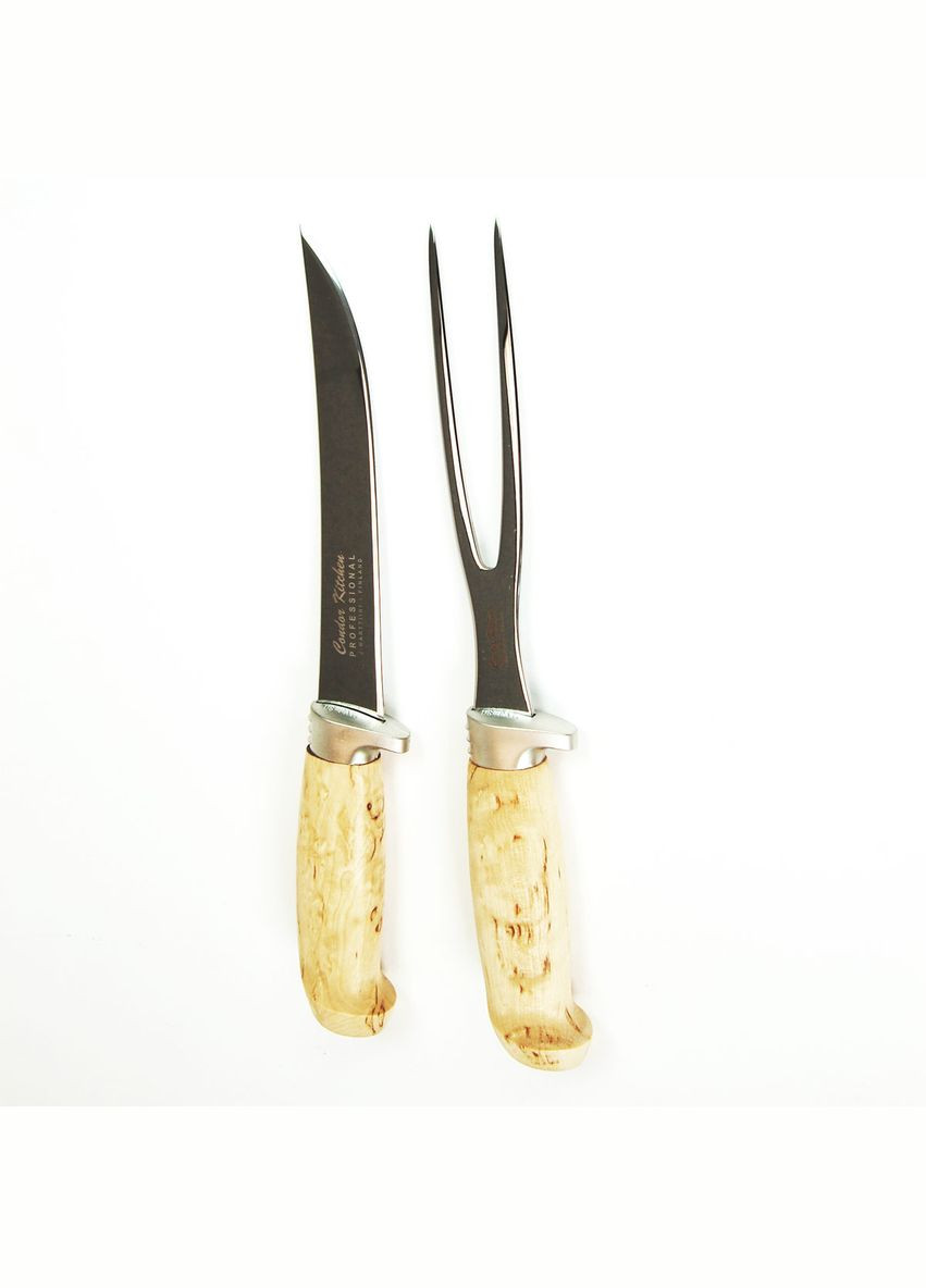 Набор нож и вилка для жарки в деревянной подарочной коробке Luxus Roast Set Marttiini (292324194)