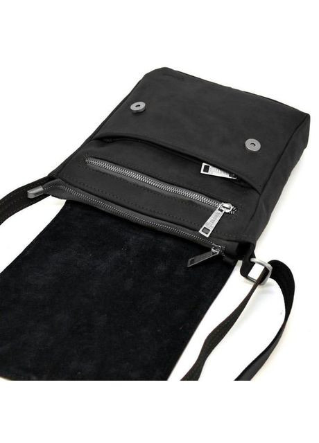 Сумка планшет через плечо мужская из натуральной кожи средняя Черный 36521 TARWA (353690204)