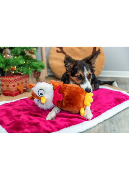 Игрушка для собак Рождественская сова плюш 33 см Trixie (331651581)