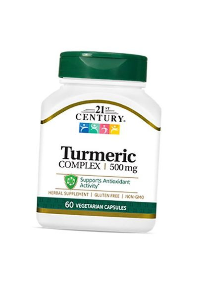 Куркумовий Комплекс, Turmeric Complex, 60вегкапс (71440015) 21st Century (322727188)