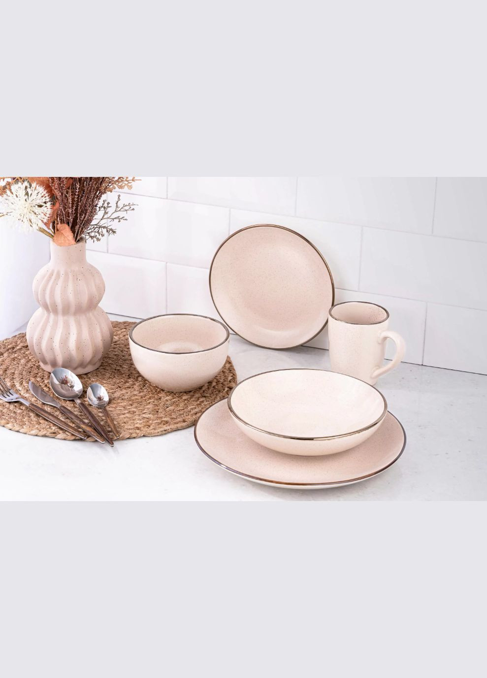 Набор посуды Emilia 28 предметов AR0028EBG Ardesto (335079389)