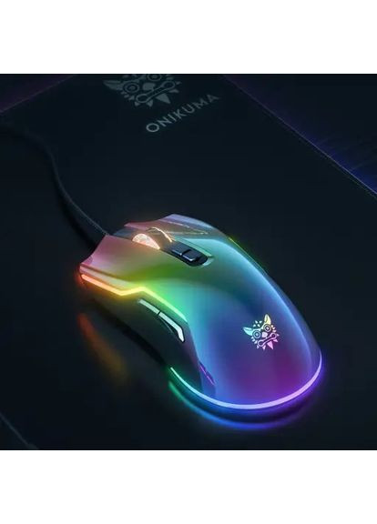 Мышь, RGB подсветка, Black Onikuma CW922 (354179034)