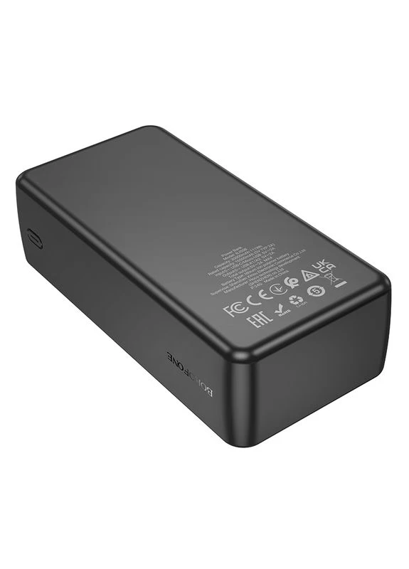 Зовнішній акумулятор Graceful power bank(30000mAh) Black (6941991116421) Borofone BJ55B (394762574)