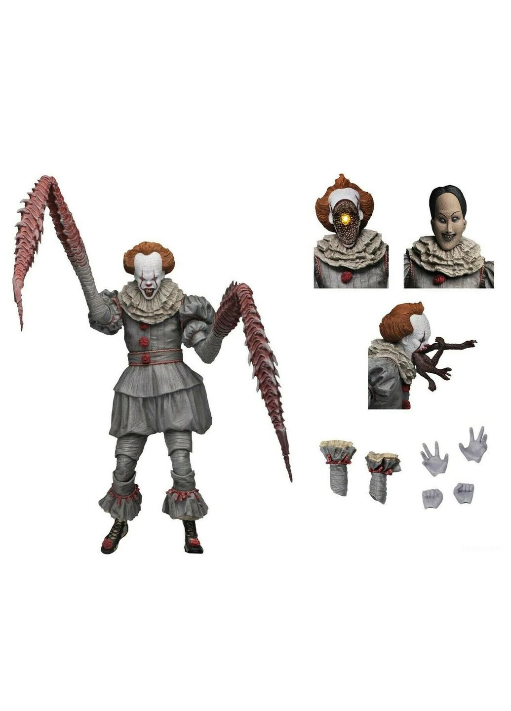 Фігурка IT Pennywise Танцюючий клоун Стівен Кінг Воно 3 особи Dancing Clown Stephen King's It 3 18 см PN308 NECA (373965389)