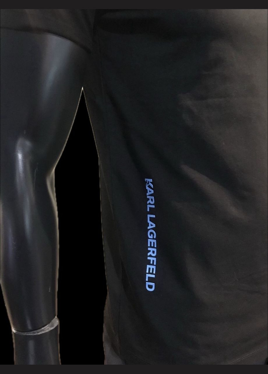 Черная футболка с коротким рукавом Karl Lagerfeld