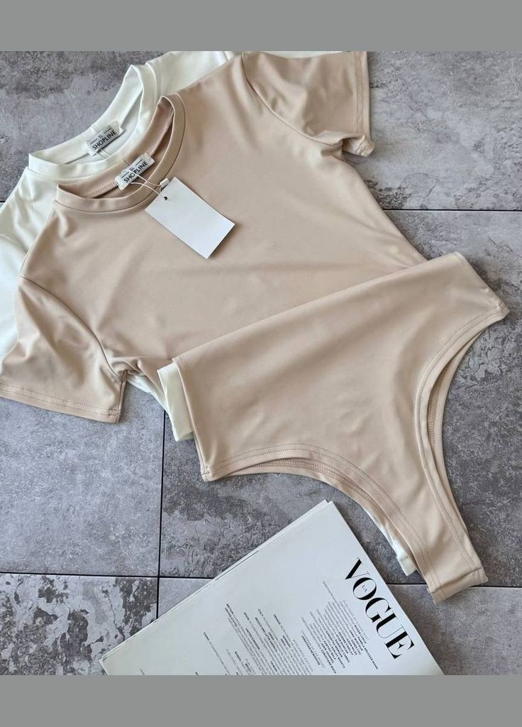 Женский боди с коротким рукавом MonCher (330618293)