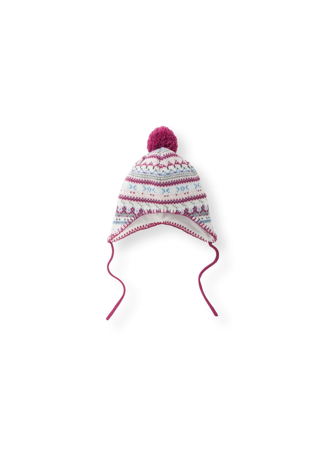 Комплект шапка + манішка (шарф) для дівчинки 305620 Різнобарвний Lupilu (263343843)