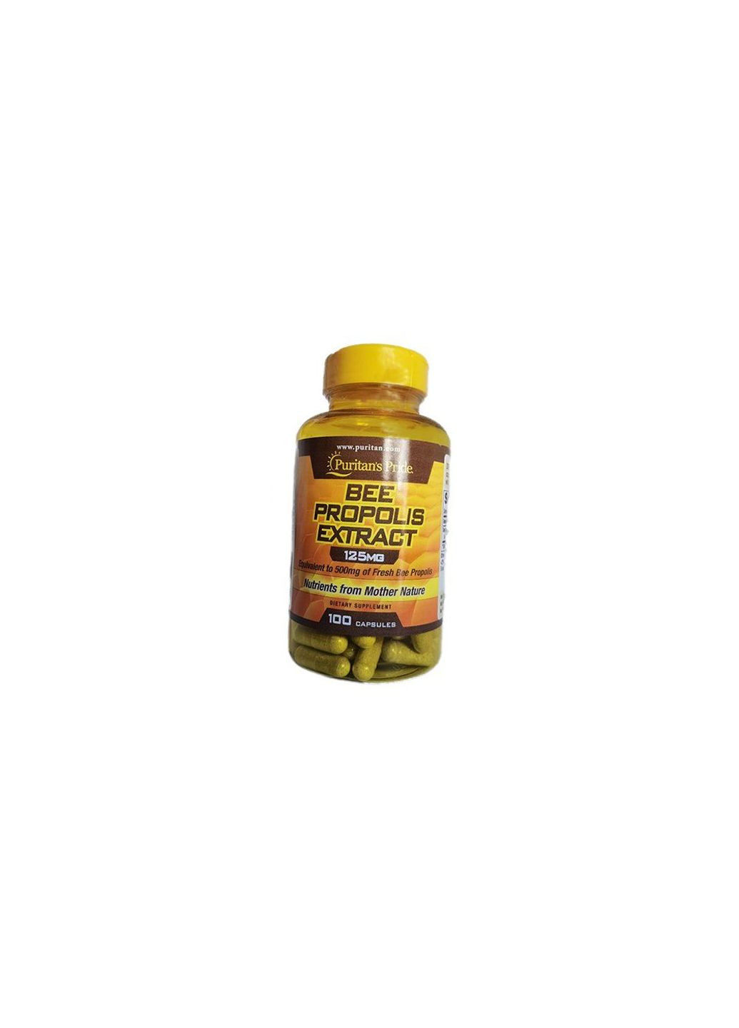 Прополис, Bee Propolis Extract 125, Puritan's Pride 100капс (71367053) Puritans Pride (322726678)