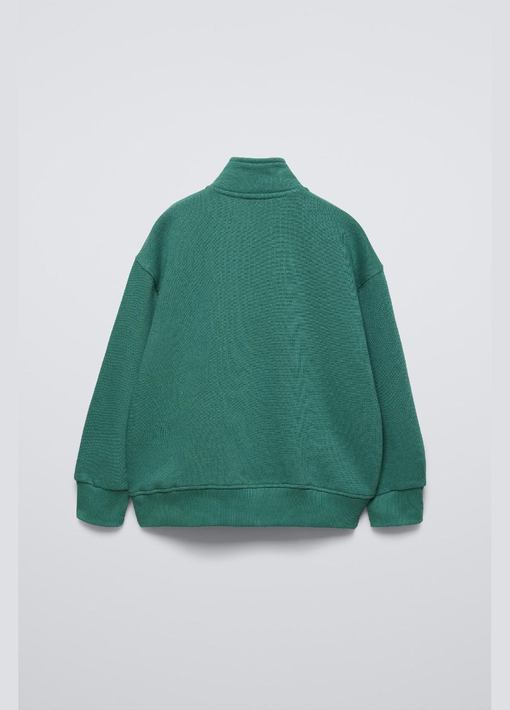 Дитячий теплий спортивний костюм (світшот + штани) для хлопчика 0039/681 Зелений Zara (316471339)