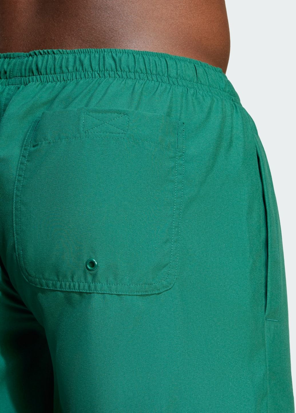 Мужские зеленые спортивные плавательные шорты adicolor 8-inch adidas