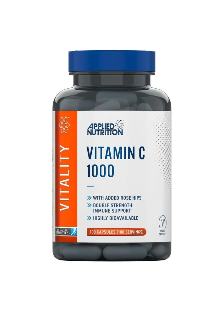 Вітамін C Vitamin C 1000 mg, 100 капсул Applied Nutrition (392887454)