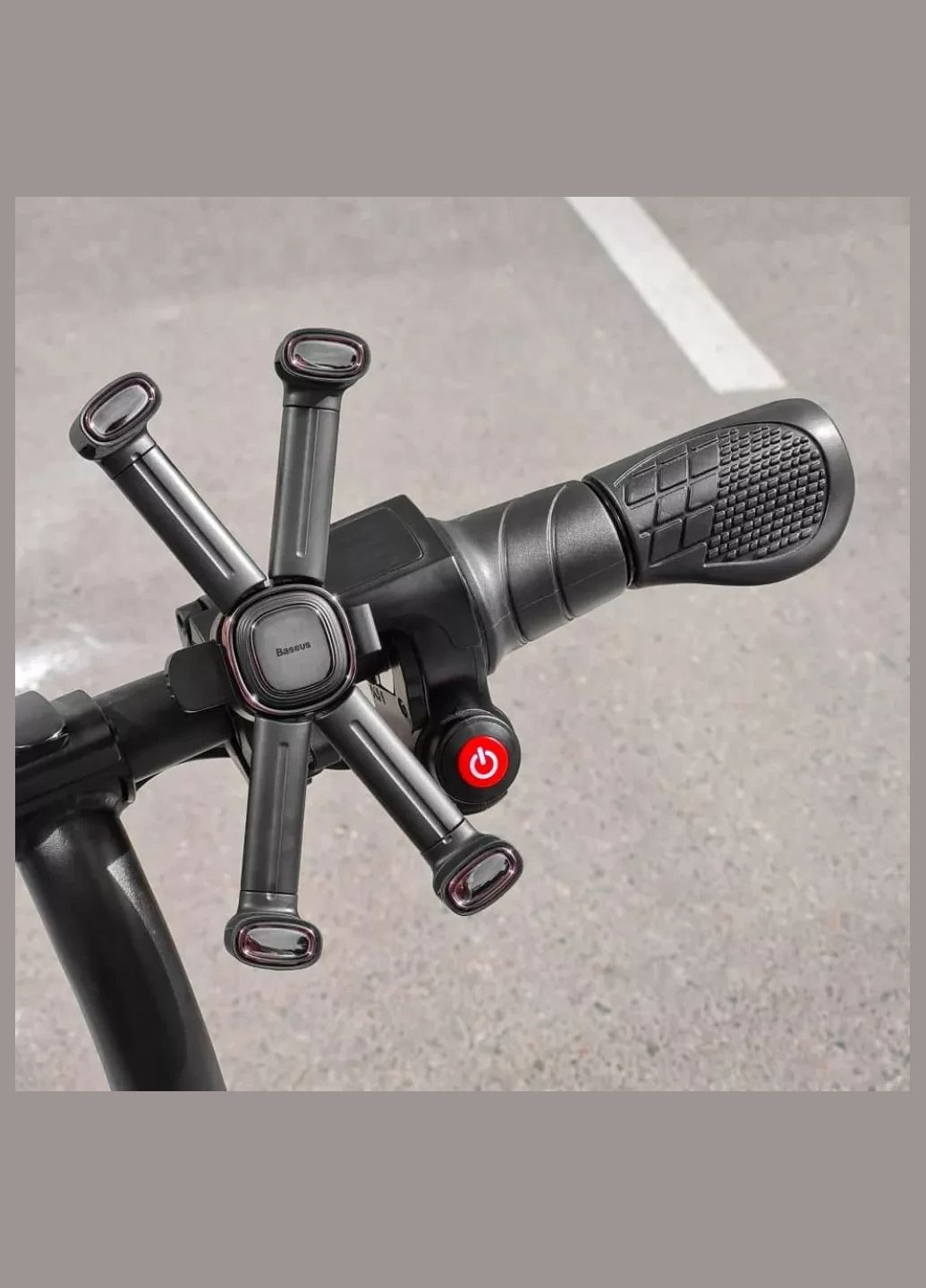 Мото-вело держатель для смартфона Quick to take Black SUQX-01 Baseus (368698442)