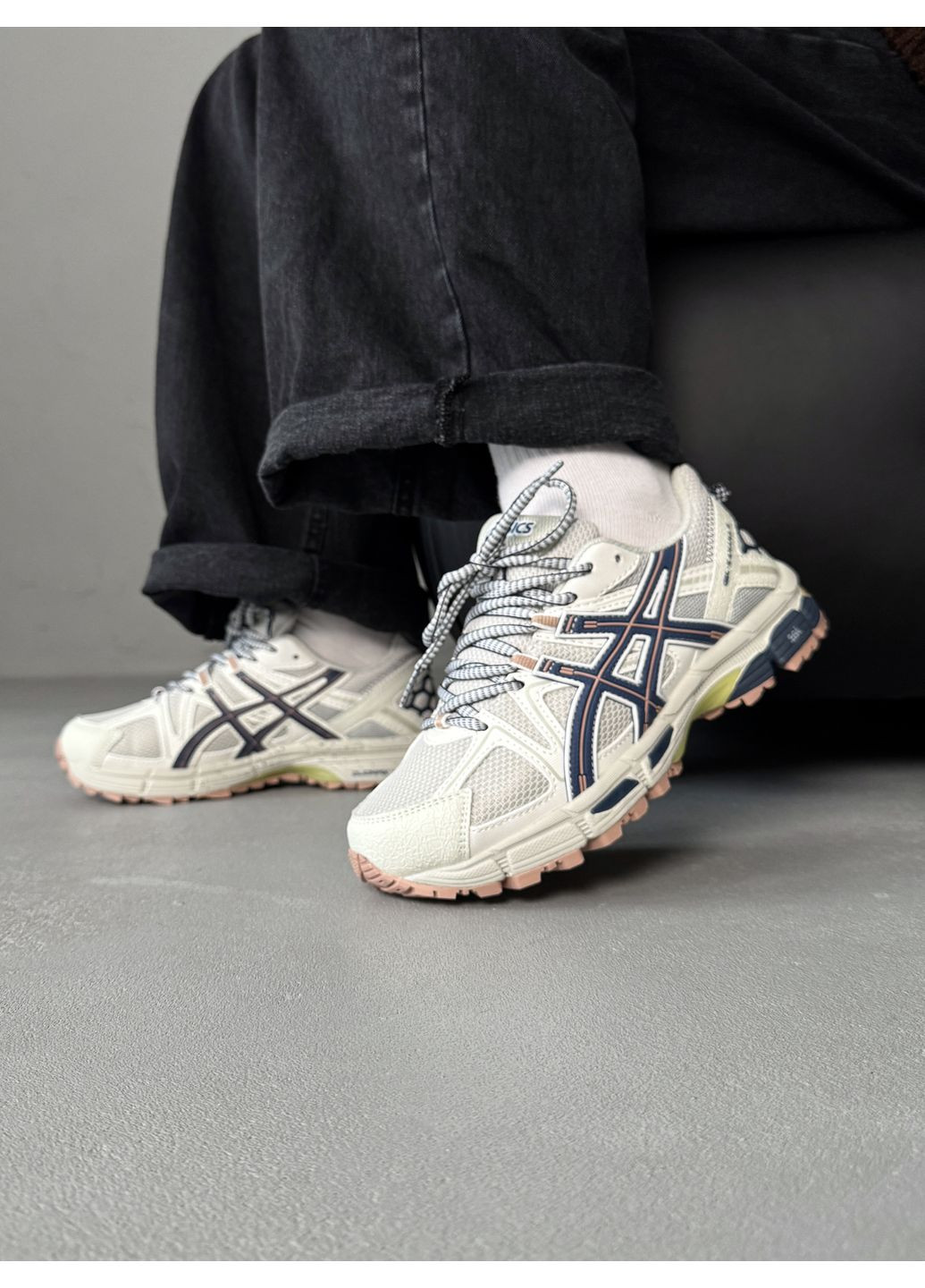 КРОСІВКИ ЖІНОЧІ ASICS GEL-KAHANA 8 BEIGE АСІКС ГЕЛЬ КАХАНО No Brand бежеві демісезони (367167667)