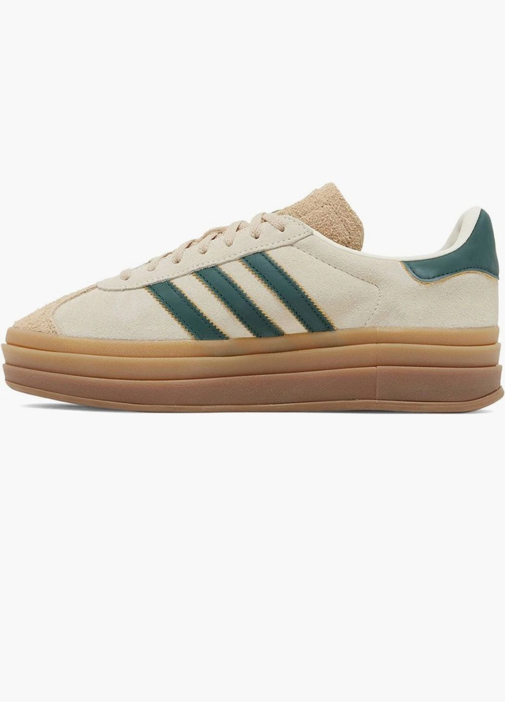 Кроссовки женские Gazelle Bold Beige ID7056 adidas бежевые (335011989)