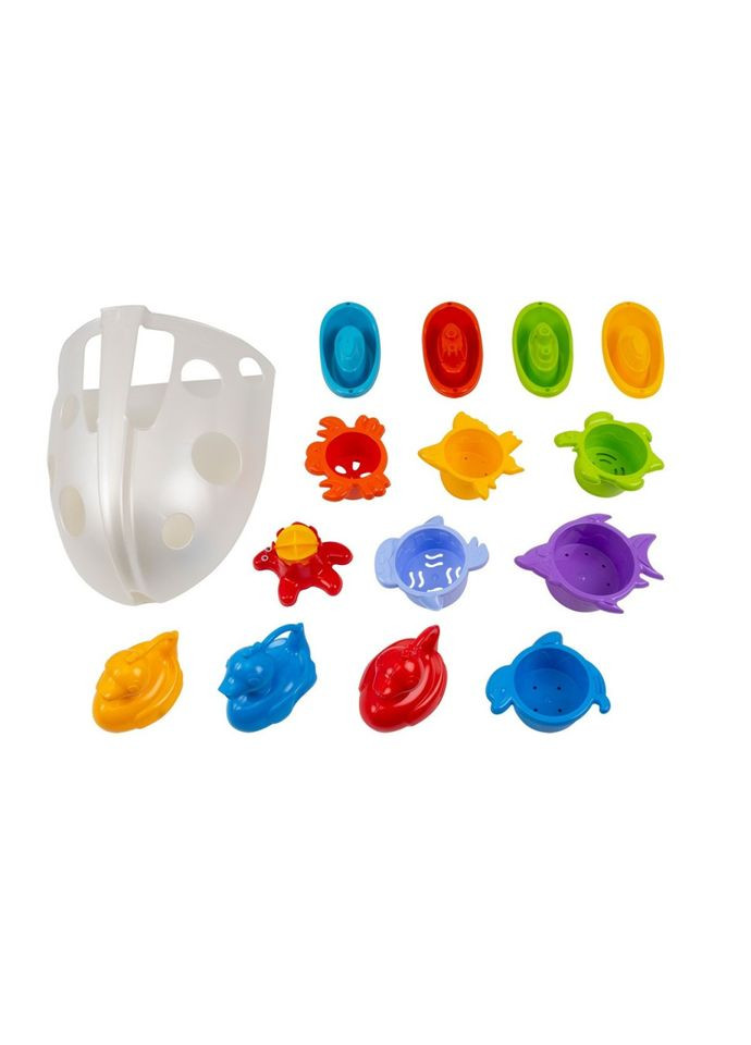 Набір для ванної кімнати Органайзер 8386TXK 14 іграшок ТехноК (308997149)